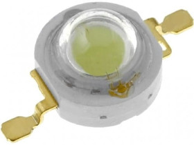 OLBHP1E-WR dioda LED 1W biała emiter, jasność 100lm