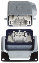 Wzmocnione złącze zasilania 6+ PE-pinowe HARTING M20