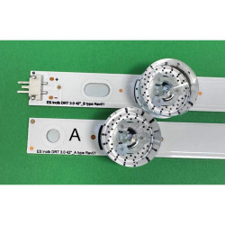 Listwy LED do LG 42" / podświetlenie do tv LG INNOTEK 42" zestaw 8 sztuk (DRT3.0 42" TYP A X 4 & TYP B X 4) (AGF78402101)