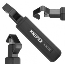 Ściągacz izolacji 135mm uniwersalny 6-29mm do kabli okrągłych KNIPEX KNIPEX 16 30 135 SB
