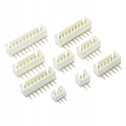 XH-2.54mm Angled THT Connector 2P-16P - 10 pcs Pack