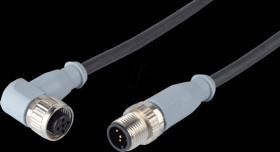 43-15119 SAL M12x1 - 5-pole, connection lead, 10 m