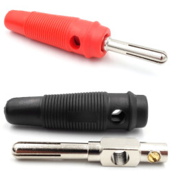 Wtyk Banan typ B LA96 głośnikowy LAW54B VITALCO labolatoryjny