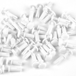 MakeBlock 71544 - nity plastikowe R4100 - białe - 50szt.