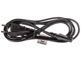 Kabel zasilający EURO (do radia) CEE 7/16 - IEC 320 C7 1,75m S1111