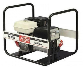 Agregat prądotwórczy 3-fazowy synchron 5kVA 4kW 7,2A IP23 Honda GX270 auto reg nap (AVR) FH 6000 R