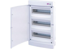 Rozdzielnica podtynkowa 36 modułowa 3x12M drzwi pełne IP40 ECM36PO-s 001101079 ETI