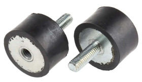 Podstawka antywibracyjna M6 Cylinder męski-żeński