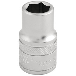 Draper Expert 16601 1/2&quot; Sq. Dr. 6 Point Metric Socket (12mm)