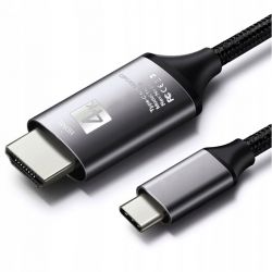 KABEL ADAPTER USB-C 3.1 TYP C DO HDMI 4K MHL TV