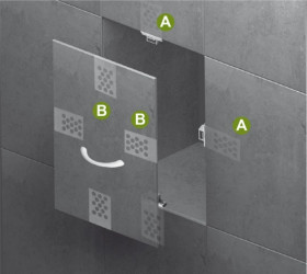 Maskownica pod płytki uniwersalna MU-1