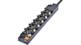 Rozdzielacz, 26X191x30mm, 10-30V Dc, 12X M8 3Pin, Rozdzielacz Stałokablowy /...