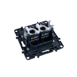 Gniazdo podwójne RJ45 863160