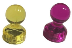 Magnes biurowy 20mm do tablic - lodówki