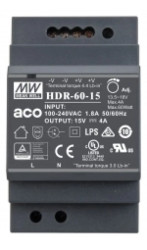 Zasilacz prądu stałego PS-HDR-60-15MA