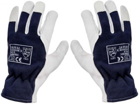 Rękawice ochronne robocze skóra kozia roz. 9