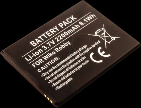 13351 Smartphone battery for WIKO devices, Li-Ion, 2200 mAh