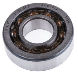 Łożysko kulkowe 7203 BEP wew: 17 mm zew: 40 mm OD 12 mm SKF 1-rzędowe