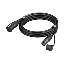 Neutrik NKE5E-E1E1-M0020 RJ45 Network cable black 2 m patch cable