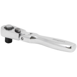 Sealey S01254 Siegen Micro Flexi-Head Ratchet Wrench 1/4"Sq Drive