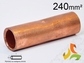 TULEJKA ZŁĄCZKA KABLOWA MIEDZIANA 240mm
