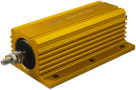 Wirewound resistor, 1 Ω, 200 W, ±1 %, WD200 1R0 1% (F)