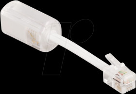88170 Anti-twist protection for telephone cable, RJ10, white