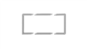 Ramka Wypełniająca Podwójna Serii Deco Srebrny Metalik 7Drw-2