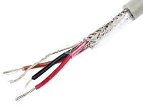 Kabel do transmisji danych 0,35 mm² 3 -rdzeniowy Ekranowany 22 AWG AWG PVC 300 V