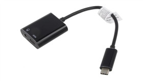 Ak-300400-002-S Adapter Power Delivery (Pd) Niklowany 0,2M Czarny 100W 5A