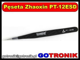Pęseta antystatyczna ESD Zhaoxin PT-12ESD