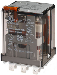 Relay, 3 Form C (NO/NC), 24 V (DC), 445 Ω, 16 A, 400 V (AC), 62.33.9.024.4040