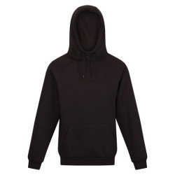 Bluza z kapturem, TRF684, Męski, XS, 46, Czarny, Bawełna 35%, Poliester 65