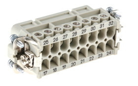 Wkładka złącza dużej mocy 16-pinowe HARTING 16A Żeński