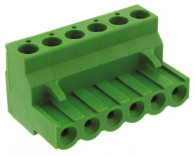 Klucz polaryzacyjny 6-żyłowe TE Connectivity rozmiar żyły 30 → 12 AWG Wkręcane Nylon Montaż na kablu