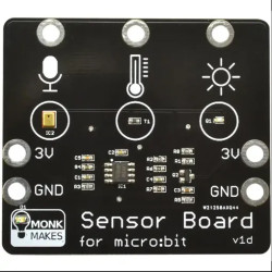 MonkMakes Sensor Board for the BBC micro:bit
