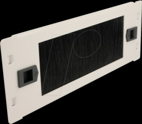 66619 Brush strip 10", tool free, 2 HE, grey