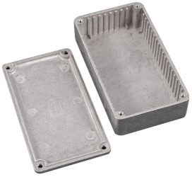 Aluminum die cast enclosure, (L x W x H) 153 x 83 x 50 mm, natural, IP54, 1590PFL