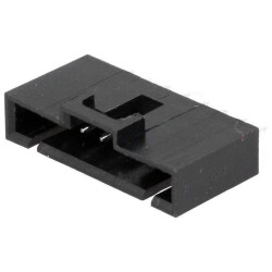 Gniazdo męskie NCDW 8 pin, przewód-płytka, raster 2,54 mm, z zatrzaskiem, Ninigi