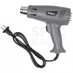 Opalarka sieciowa 230V 1600W, 2 biegi (I: 300l/min; II: 500l/min), zakresie temperatur (I: 50-350°C, II: 50-600°C ) Rebel