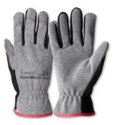 Rękawice robocze rozmiar: 10 materiał: Skóra zastosowanie: Zabezpieczenie mechaniczne