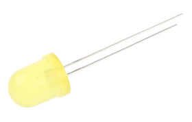 LED, THT, Żółty, 2-Pin, 2.5 V, 60 °, Kingbright