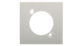 Simon Connect Płytka K45 Do Gniazd Xlr Czysta Biel K122/9