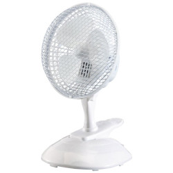 Draper 08710 6" Clip-On Desk Fan (150mm)