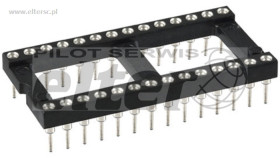 Podstawka DIL28 PIN THT precyzyjna