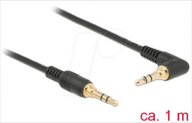 85566 Jack Cable 3.5 mm angled 1 m