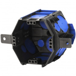 Puszka instalacyjna podtynkowa sześciokątna fi: 75x69 IP30 montaż pianą F-TRONIC