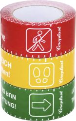 Taśma do znakowania podłogi Coroplast 217522 1466 SDR (D x S) 25 m x 60 mm 25 m 1 szt.