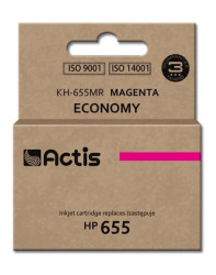 Tusz ACTIS KH-655MR (zamiennik HP 655 CZ111AE Standard 12 ml czerwony)