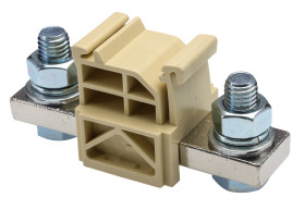 Blok zacisków przelotowych RS PRO poziomy: 1 500 MCMAWGŚruba 415A 1 kV